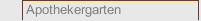Apothekergarten