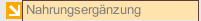 Nahrungsergänzung